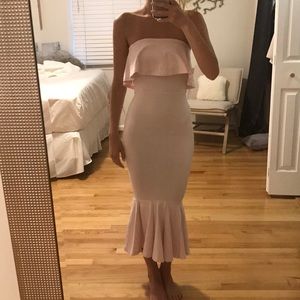 Light pink dress. Never worn. Tags still attached.